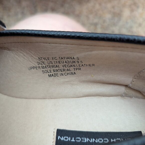 French Connection Tatiana Platform Loafers, Sz 11 - Picture 5 of 5